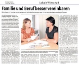Familie und Beruf besser vereinbaren | Claudia Nothwang in der Nürtinger und Wendlinger Zeitung am 25. Juni 2014