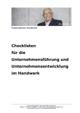 Checklisten von Klaus Steinseifer für die Unternehmensführung und Unternehmensentwicklung im  Handwerk