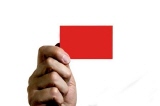 Die rote Karte für schleche Seminare