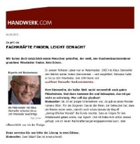 Da geht was - Fachkr&auml;fte finden leicht gemacht | Klaus Steinseifer im Interview mit handwerk.com