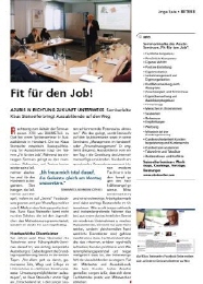 Fit f&uuml;r den Job! Azubis in Richtung Zukunft unterwegs | BAUMETALL im M&auml;rz 2014