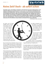 Keine Zeit? | Autor Klaus Steinseifer für die Chefredatkion von Vertrieb DIGITAL