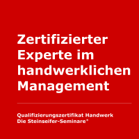 Das Qualifizierungszertifikat der Steinseifer-Seminare